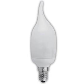 Лампа компактная люминесцентная свеча на ветру EIC/D 11W 40