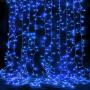 Световой занавес LED 2м х 2м (25х20) синий